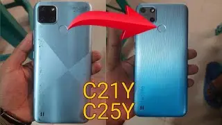 কি ফোন কি বানিয়ে দিলাম😱Realmi C21Y C25Y Back Shell Change❤