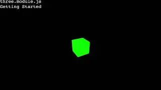 Training Three.js: Getting Started