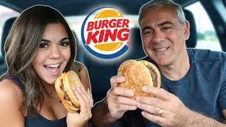 TRYING BURGER KINGS NEW AMERICAN BREWHOUSE KING!