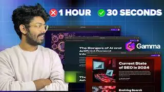 This AI Can Create Presentations & Websites in A Single Click! - Gamma