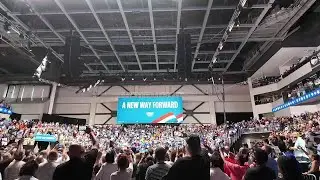 Harris campaigns in Savannah