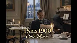 Paris 1900 Café Music ☕ Belle Époque Aristocratic Piano for Study, Reading & Elegant Relax