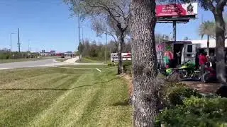 Yamaha FZ09 vs.  Aprilia Tuono 1100 Factory sound test.