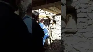 Восстанавливается древний храм в Сербии.