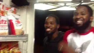 Bill and McFly Grindin Poppy up
