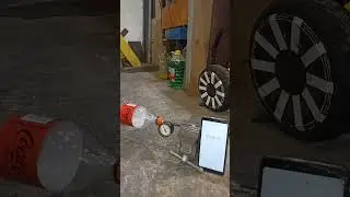 Компрессор от холодильника взрывает бутылку из под Кока-Кола, 9,5 ат