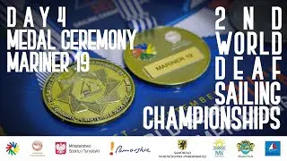 MEDAL CEREMONY | MARINER 19 | 2ND WORLD DEAF SAILING CHAMPIONSHIPS | PUCK, POLAND 2022