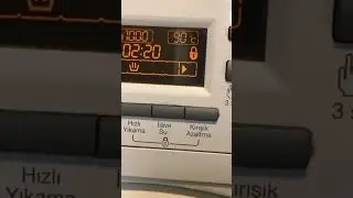 Arçelik 8.kg  program iptal,program değiştirme