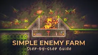 Simple Enemy/Mob Farm (Step-by-Step) - Terraria 1.4.4.9