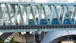 JR京葉線201系ケヨ54+K4編成 入線＠新木場駅