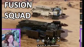 Fusion Squad (2 Wang + Borer + Daze Fusion Builds) // Gameplay // Crossout// Ying&Yang //