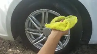 Use Cheap Tire Shine with No Sling!