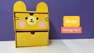 How to make storage box | How to make paper box | How to make multipurpose box | back to school
