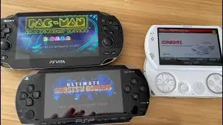 Collection Sony PSP, PSP Go & PS Vita
