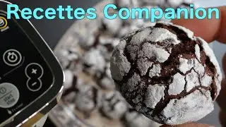 Recipes Companion de Brice - Chocolate crackers (Crinckles)