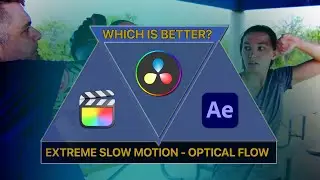 Extreme Slow Motion Compare! Davinci Resolve 18 | After Effects | Final Cut Pro on MacBook Air M1