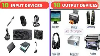 10 input devices 10 output devices | device name of computer | input devices