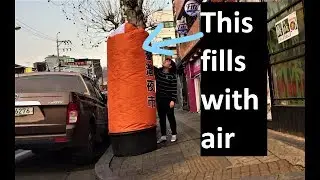 20 Second Korea: Inflatable Signs on the Road (에어간판/풍선간판)
