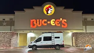 Spending a Night at a Buc-ee’s Gas Station in Our Camper Van