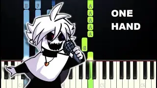 Friday Night Funkin' Mod Showcase The X Event (One Hand Piano Tutorial)