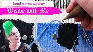 🕸️WEAVE WITH ME 🕸️ - colour gradation in tapestry, shading