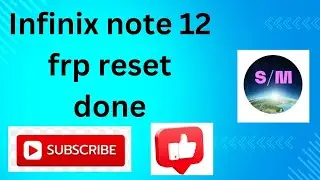 infinix Note 12 X663C FRP reset done by unlocktool