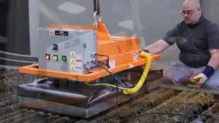 Eriez Burn Table Full Coverage Lift Magnet System: Using and Operating Guidelines
