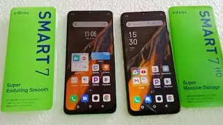 infinix smart 7 HD 🆚 infinix smart 7 : speed test