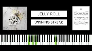 Jelly Roll - Winning Streak (BEST PIANO TUTORIAL & COVER)
