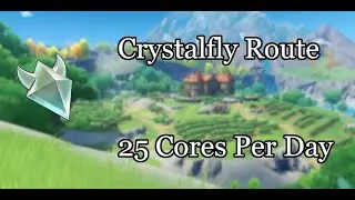 Tessa's Crystalfly Route - 25 Crystal Flies, 8 Minutes