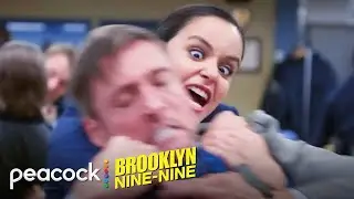 The Bullpen but it gets more and more chaotic | Brooklyn Nine-Nine