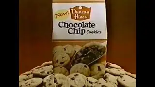 1984 Duncan Hines Chocolate Chip Cookies Commercial