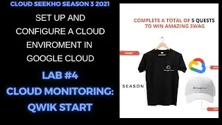 lab #4 Cloud Monitoring Qwik Start Lab Solution | Set and Configure Cloud Environment