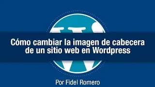 How to change the header image of a WordPress website