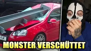 Heavy GOLF GTI crashes😱 Moji Reaction