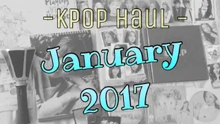 KPOP Haul January 2017