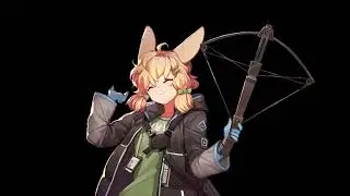 [arknights] 1 hour of silence occasionally broken by Kroos' 