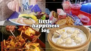 i went home for the holidays but all i did was eat; little happiness log