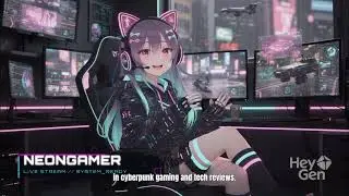 Cyberpunk Streamer Intro