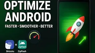 How to Optimize Android for Speed | Make Your Phone Faster with Shizuku & ZipFlash