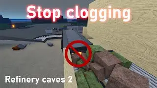 Never clog ores again - Refinery caves 2