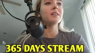 Streamer does LIVE Stream for 365 DAYS! 😱 | Emily Twitch Subathon Record Facts 