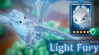Light Fury Limited Runes Event Quest Gameplay | Dragons: Titan Uprising