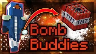 BLOWING UP MINECRAFT BUILDINGS!! Minecraft Co-op Puzzle Map