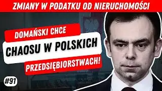 Domański wprowadzi chaos w podatku od nieruchomości!