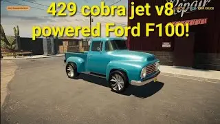 429 cobra jet v8 powered Ford F100/Salem 1500 XL |Car Mechanic Simulator 2021|