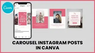 Instagram Carousel post using Canva | Instagram carousel | Canva Carousel
