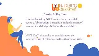 NIFT Design entrance exam preparation for round 1 2 and councelling round.