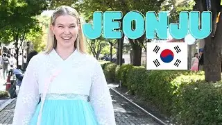 JEONJU HANOK VILLAGE | Wearing a Korean Hanbok in South Korea