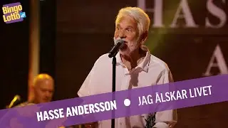 Hasse Andersson - Jag älskar livet - BingoLotto lördag live 17/6